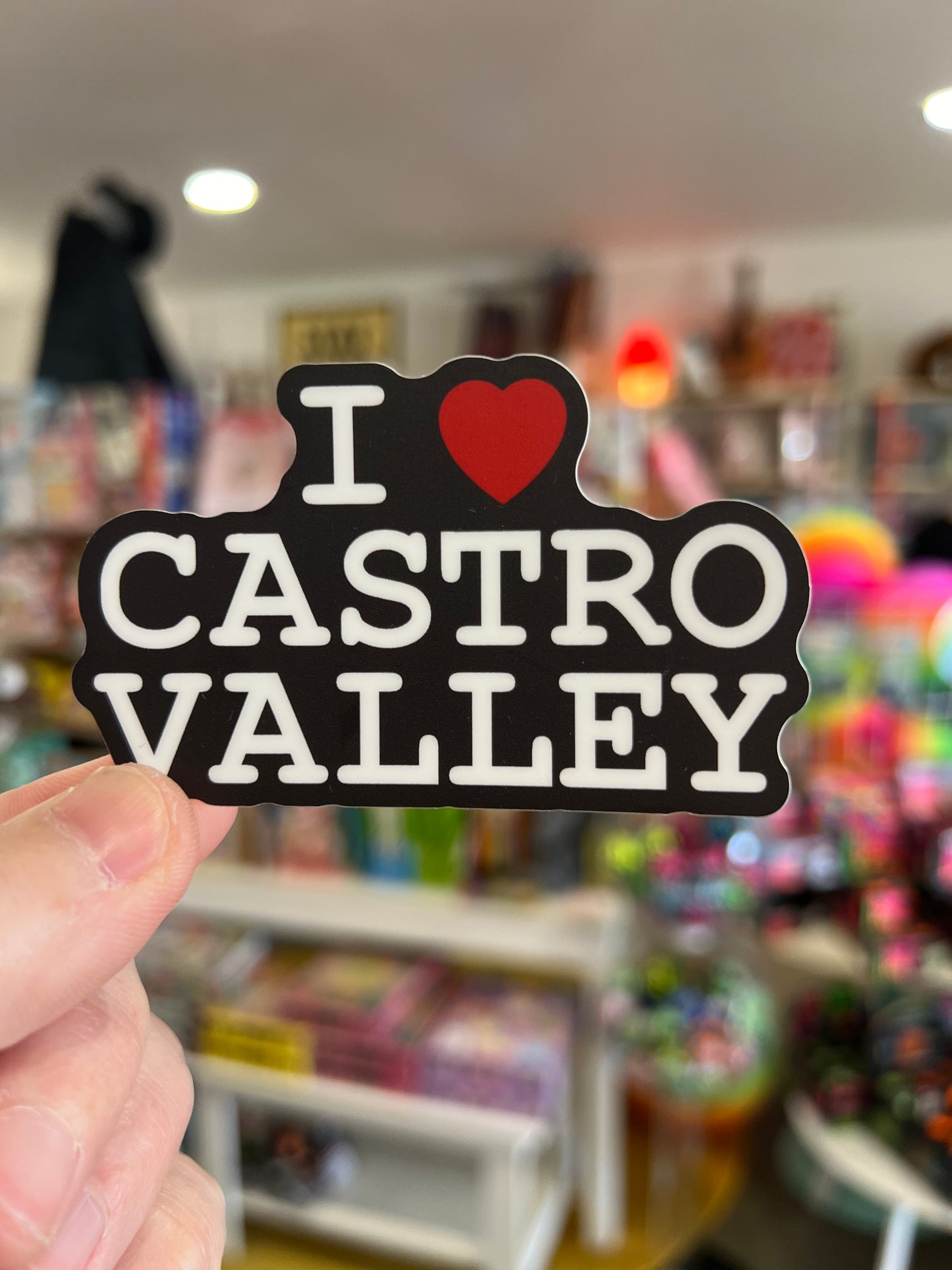 I Heart Castro Valley Sticker