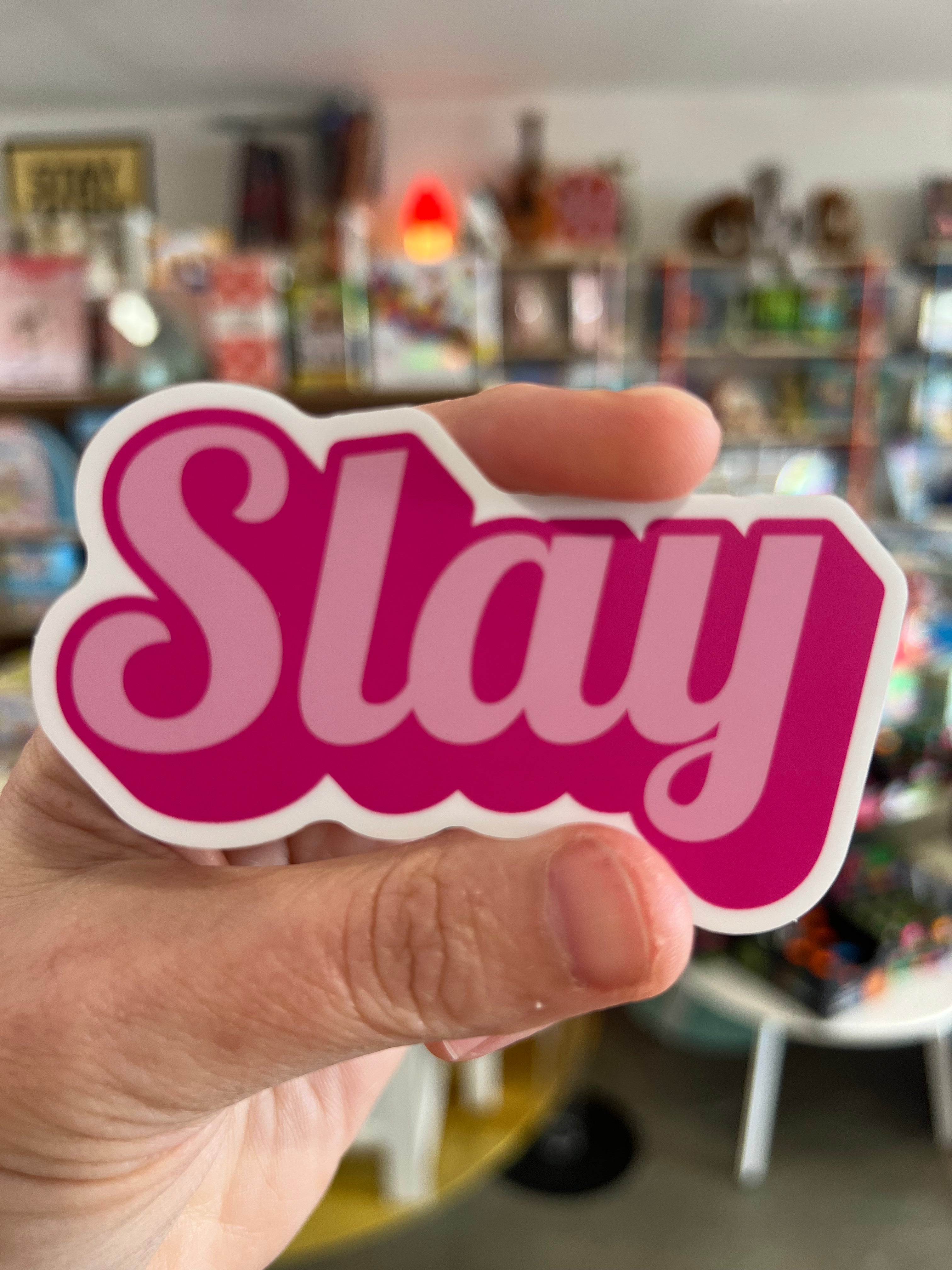 Slay Sticker – The Prize Booth