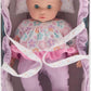 Madame Alexander 14-Inch Sweet Smiles Baby Doll, Slumber Carrier