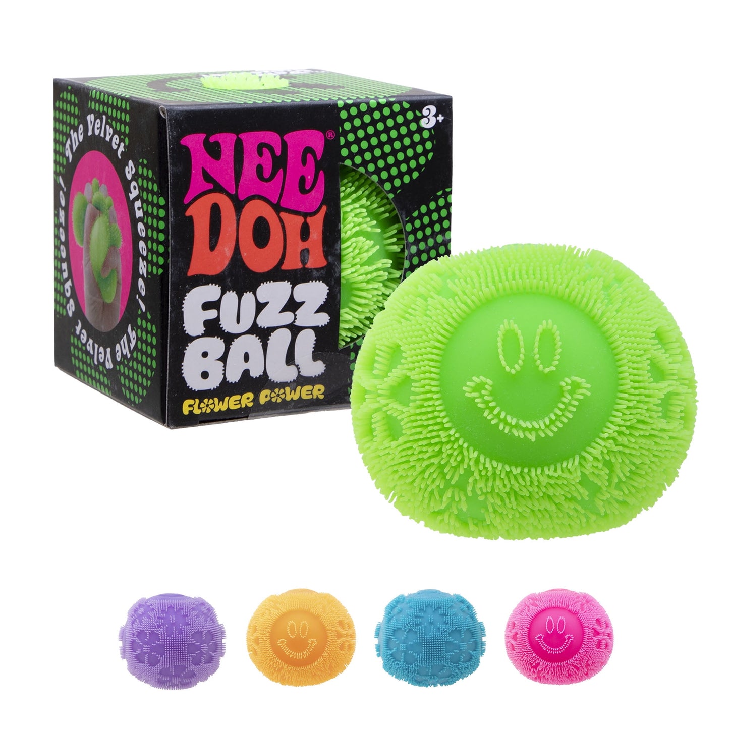 NeeDoh Fuzz Ball Flower