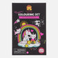 Neon Coloring Set- Unicorns