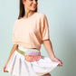 Small Puffy Hip Bag-Candy Block Combo