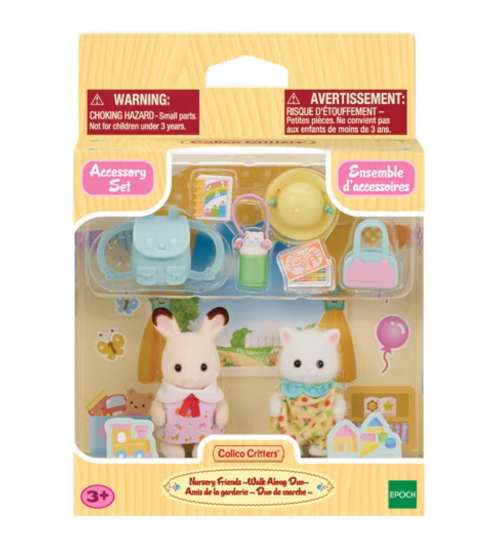 Calico Critters Nursery Friends - Walk Along Duo