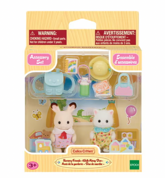 Calico Critters Nursery Friends - Walk Along Duo
