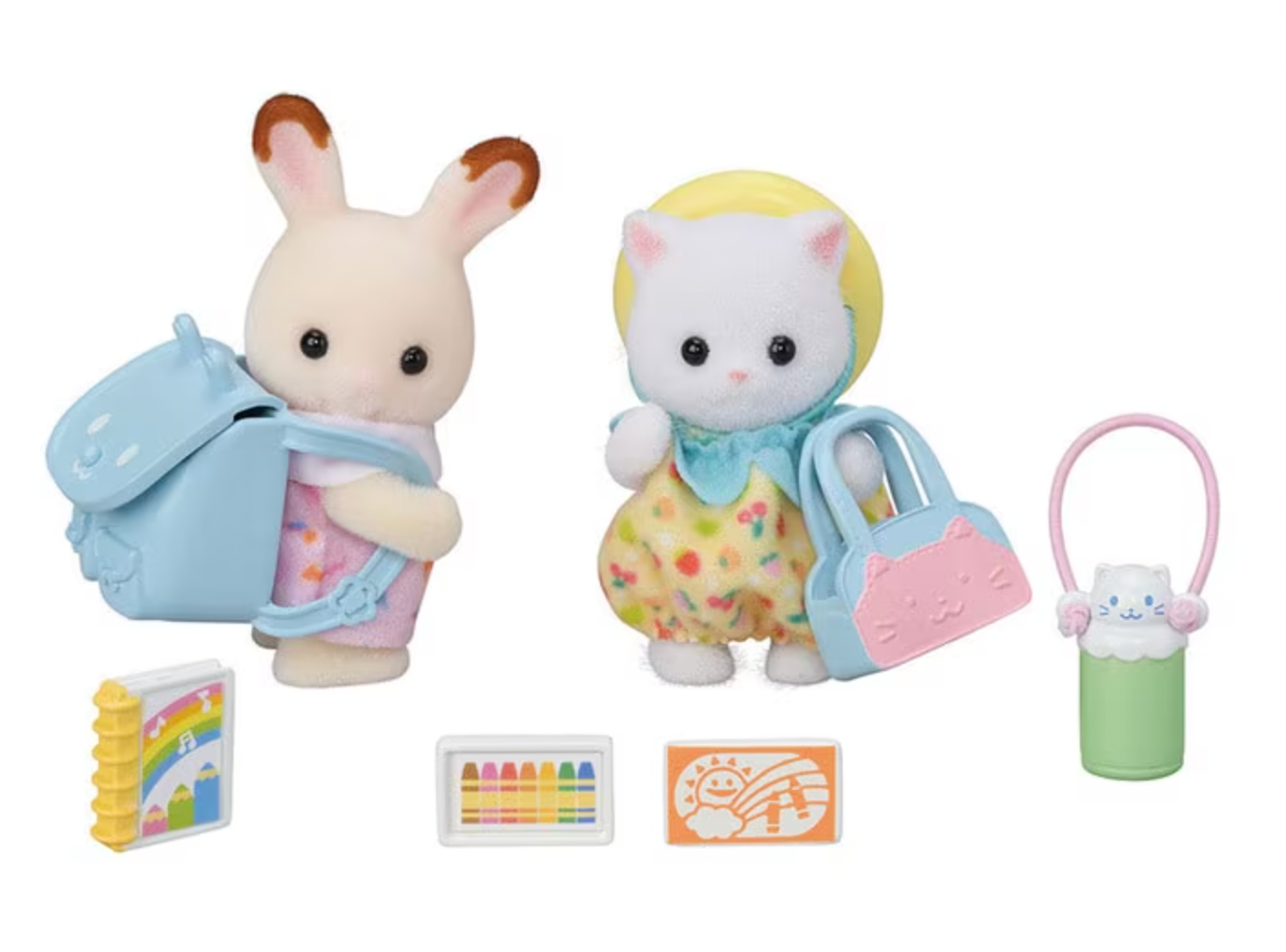 Calico Critters Nursery Friends - Walk Along Duo