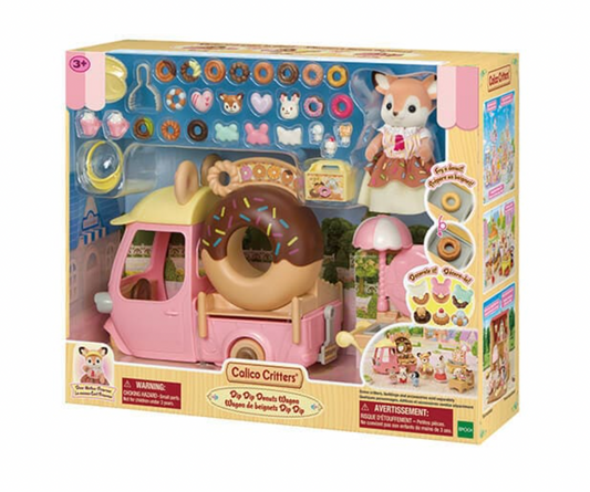 Calico Critters Dip Dip Donuts Wagon