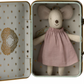 Angel Mouse in Suitcase