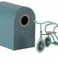 Abri a tricycle, Mouse - Petrol blue