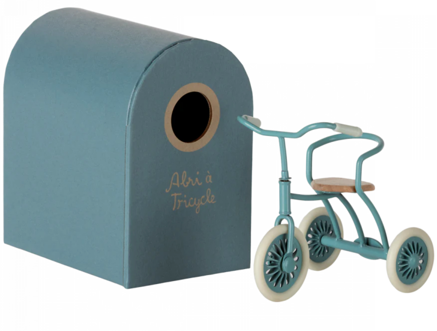 Abri a tricycle, Mouse - Petrol blue
