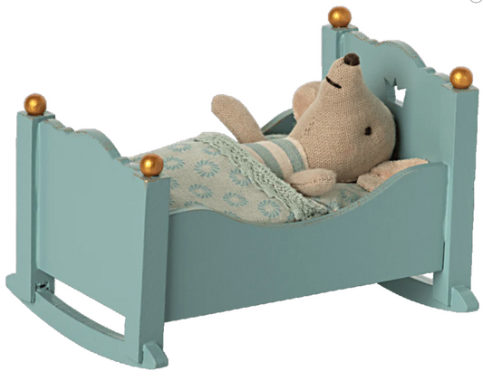 Cradle, Baby Mouse- Blue
