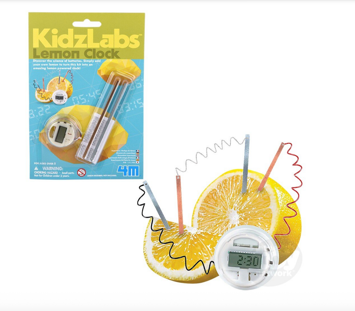 Kidzlabs Lemon Clock