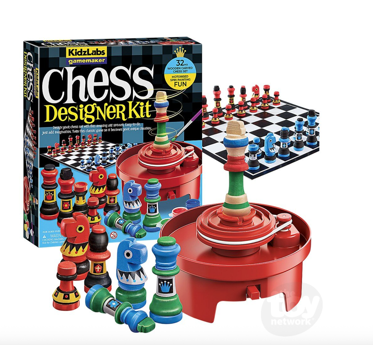 KidzLabs /Gamemaker / Motorised Spin Art /Chess Designer Kit