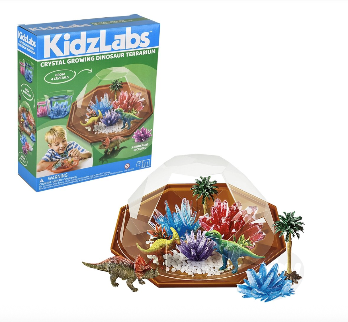 KidzLabs Dino Crystal Terrarium