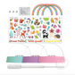 KidzMaker /Glitter Rainbow Snow Domes