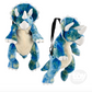 20" Blue Triceratops Backpack