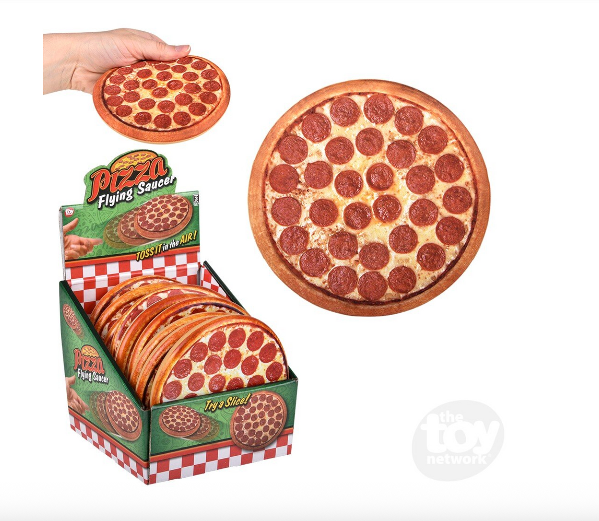 4.75" Pizza Flying Saucer