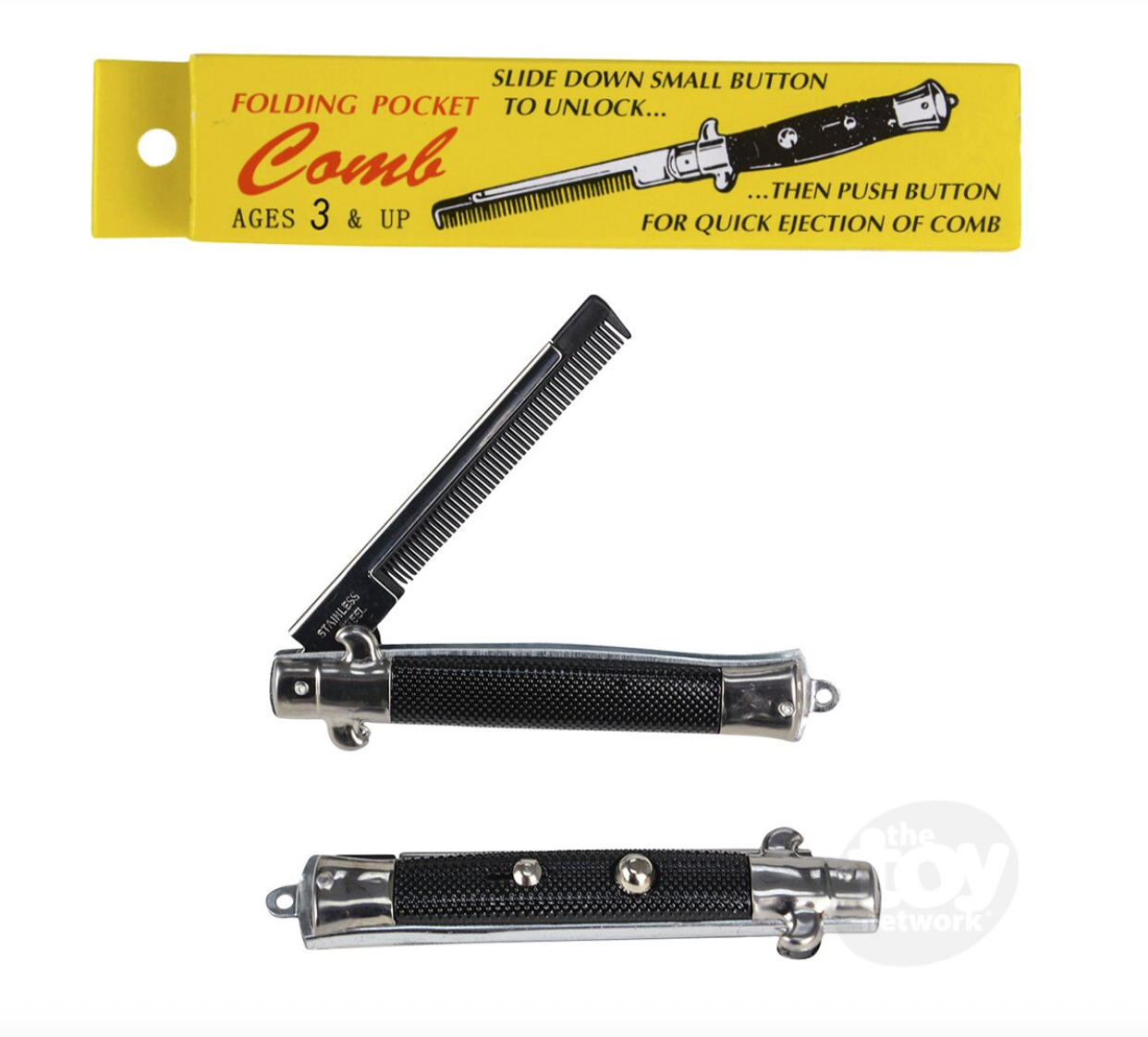9" Stainless Steel Switch Comb