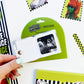 Beetlejuice Mini Sticker Book Keychain