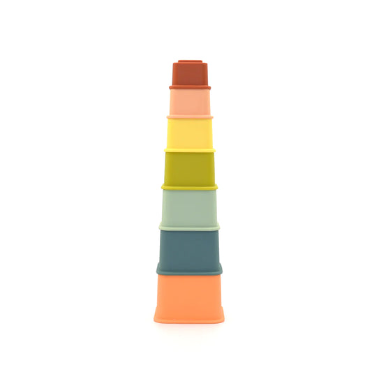 Silicone Stacking Cups- Square