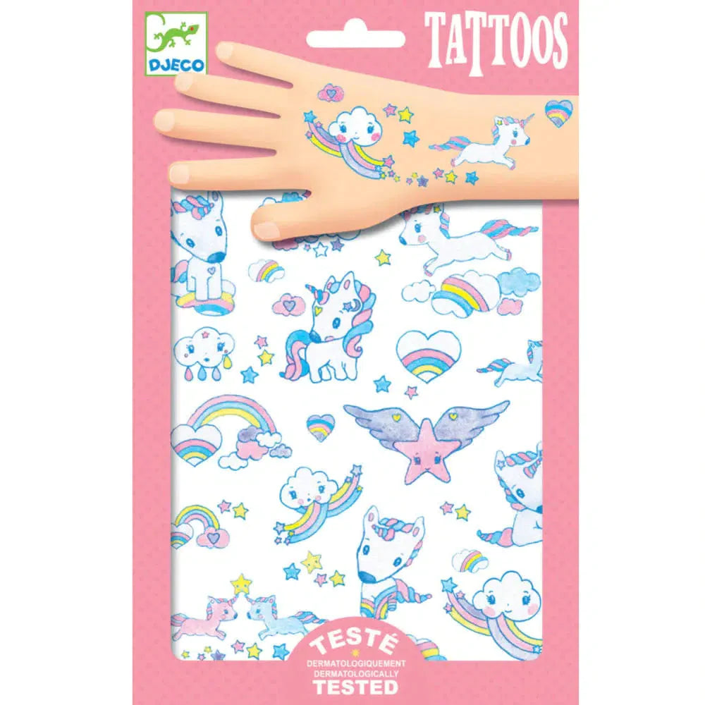 Unicorns Temporary Tattoos