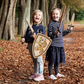 Woodylion "Wooden" Sword in Black and Gold