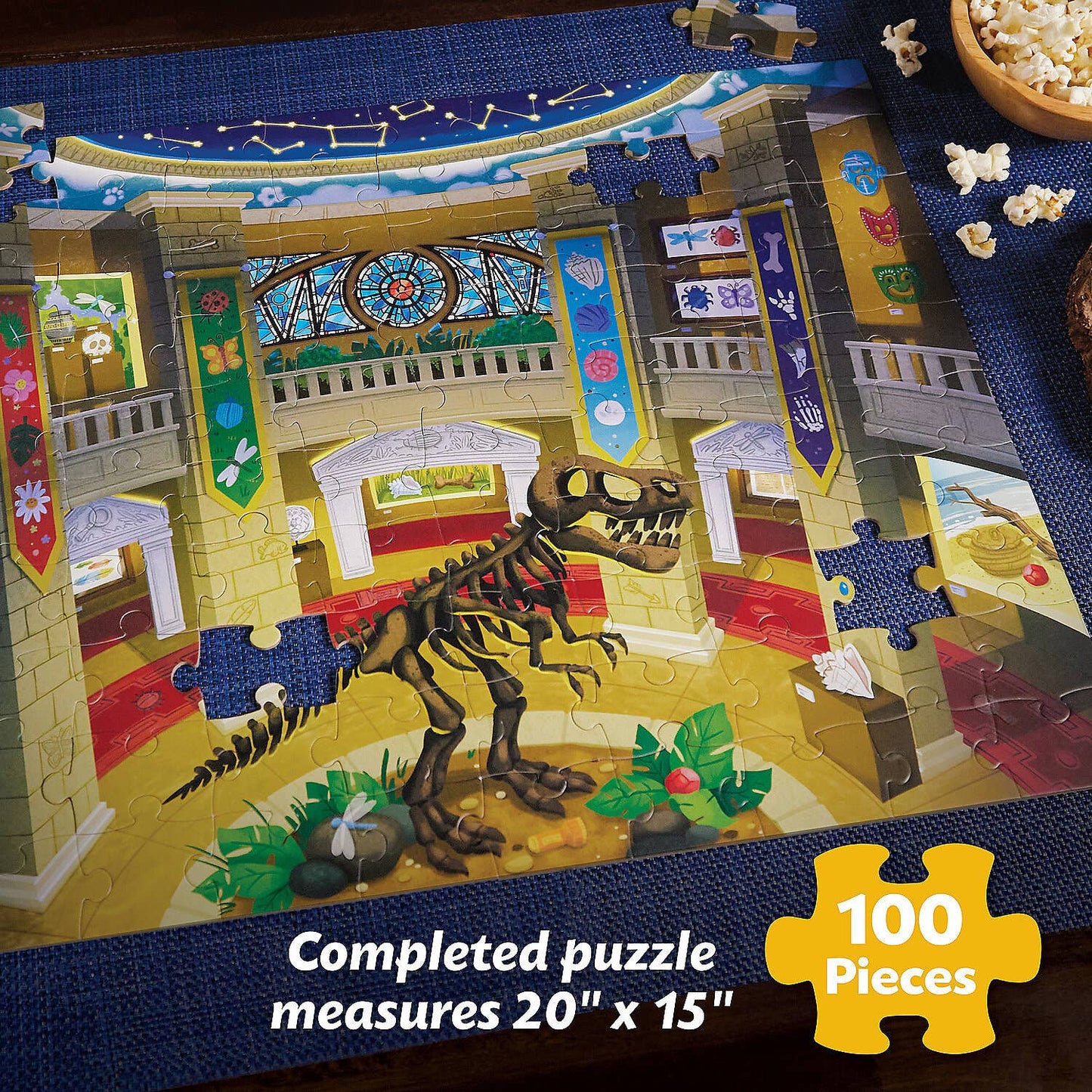 Seek & Find Glow Puzzle: Museum At Midnight