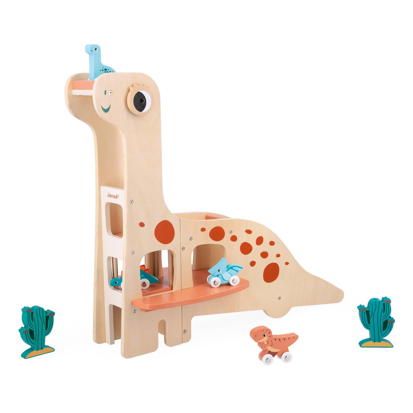 Dino | Garage | Includes 4 Dino Cars & Elevator | Ages 2+