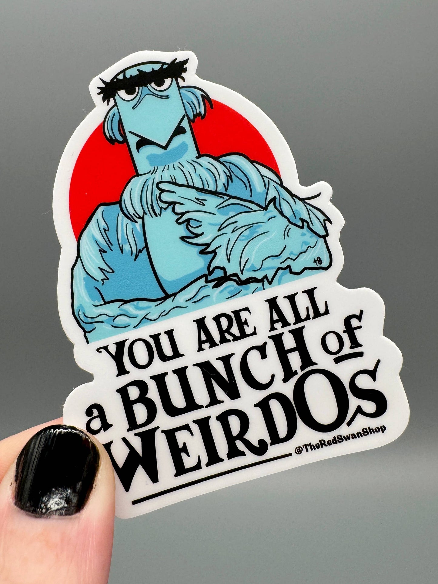 Vinyl Decal - The Muppets - Sam Eagle