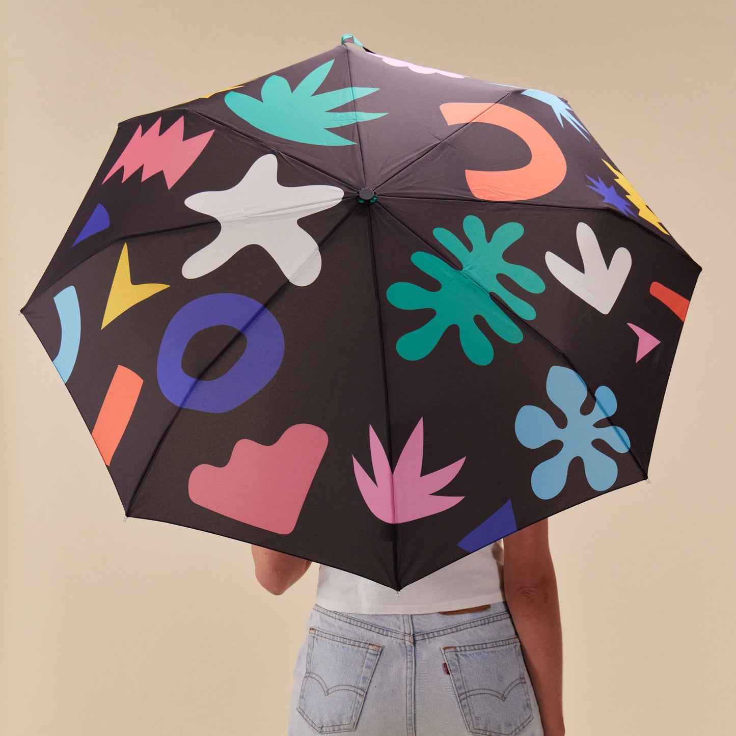 Palma Print Eco-friendly Duckhead Umbrella