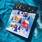 Snowy Winter Homes Greeting Card