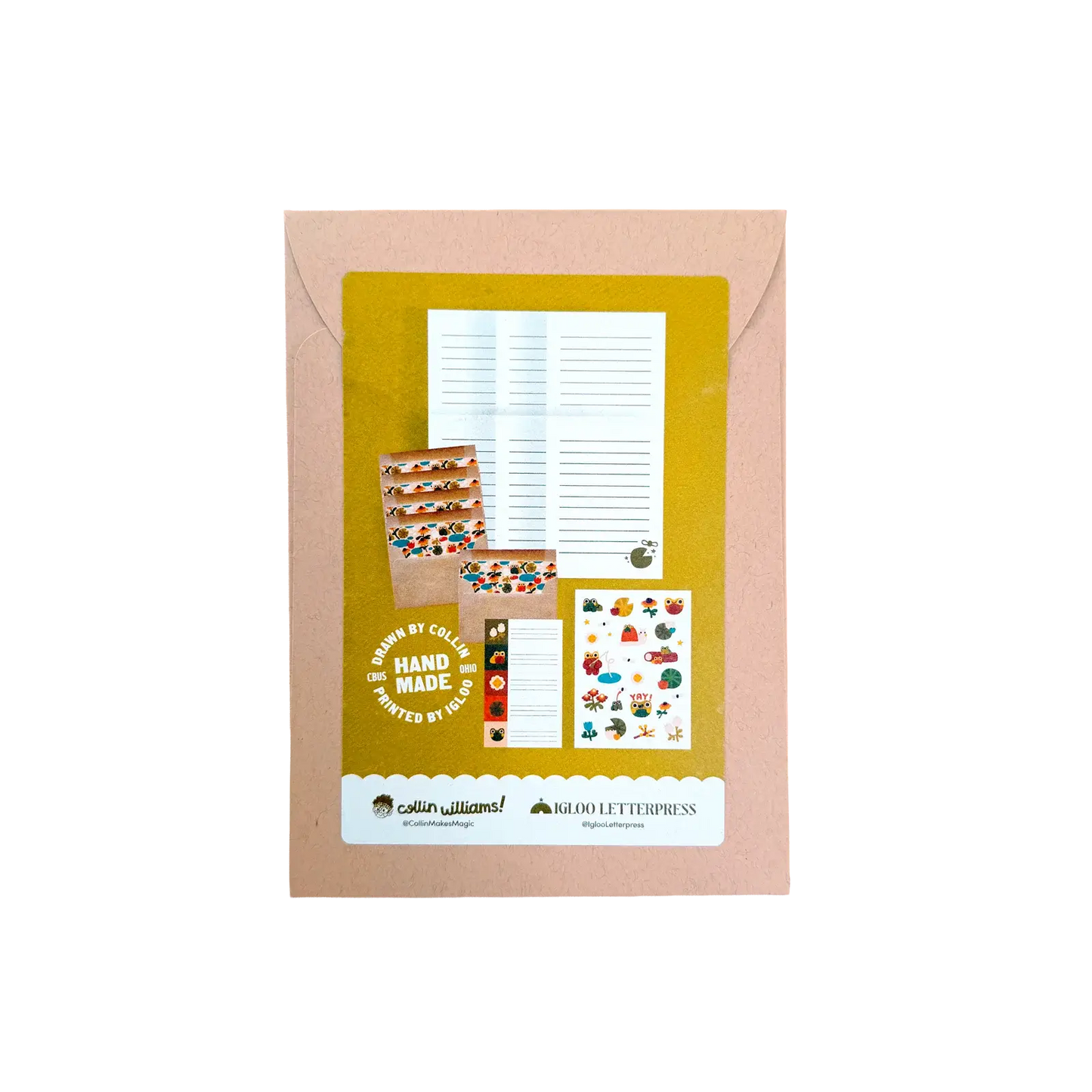 Froggy Letter Writing Kit