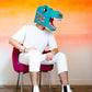 3D kid and adult Dinosaur Mask
