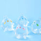 Molang Clear Mochi Squishy Figure Fidget Toy