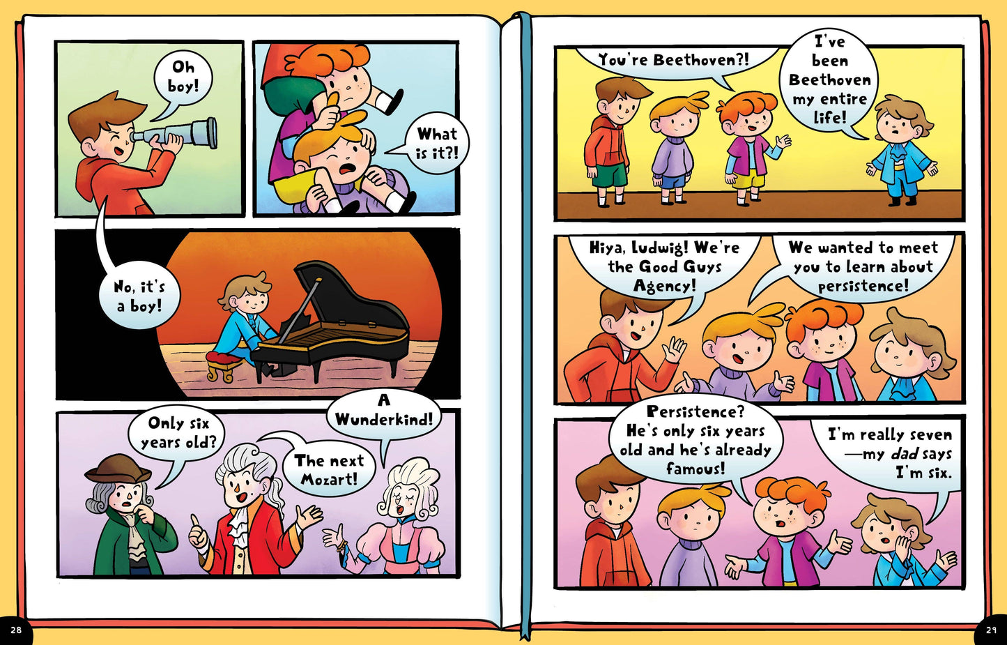 Play On Like Ludwig van Beethoven (Children's Graphic Novel)