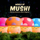 Mushi Ambient Mushroom Night Light - Squishy Silicone USB-C