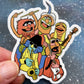 Vinyl Decal - Dr. Teeth and the Electric Mayhem - Muppets