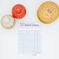 Kids Playtime Pad®  Restaurant Guest Check