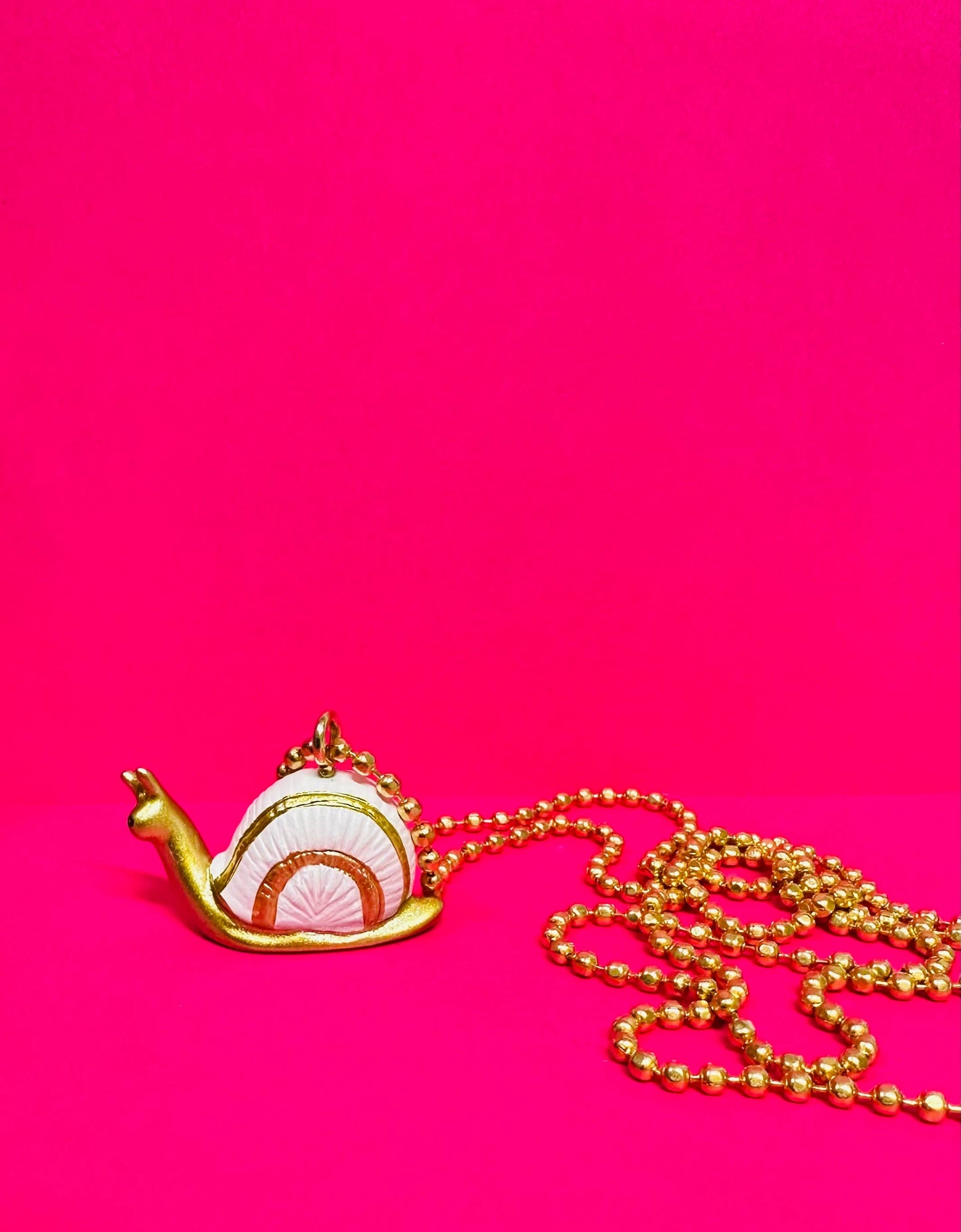 "Lady Glitter Trails" Necklace