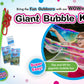WOWmazing Giant Bubble Kit: Big Bubble Wands & Concentrate!