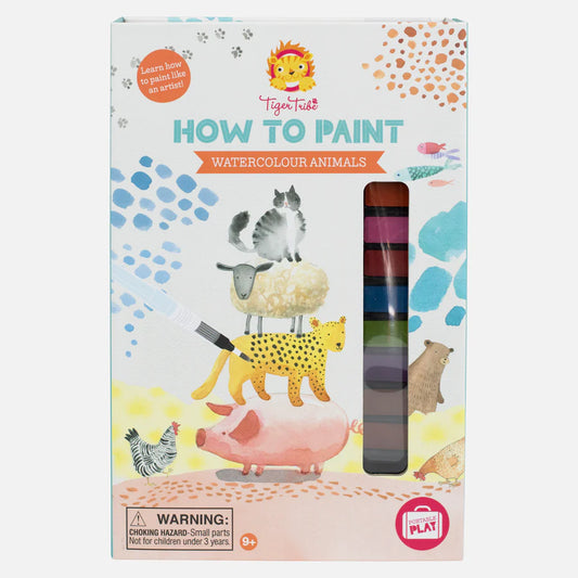 How to Paint - Watercolor Animals