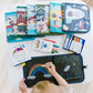 JJF Airplanes Activity Wipe Dry Book, Christmas Gift Kids
