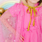 Hot Pink Star Cape - Dress Up - Kids