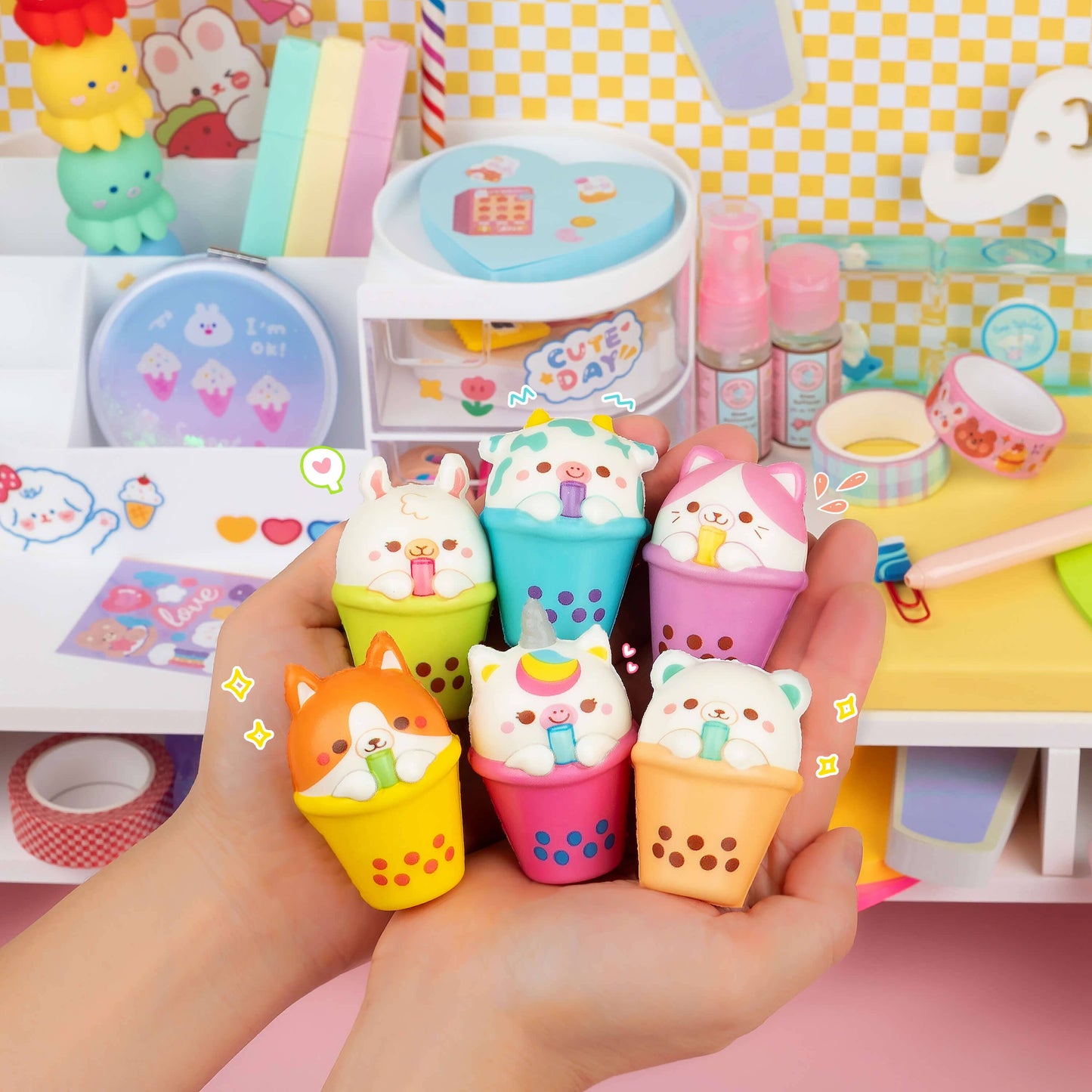 Tapioca Tots Mini Squishy Toys PDQ (24pcs/case)