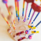 Star Silk & Wood Streamer - Wand for Pretend Play