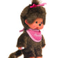 Monchhichi Standard Girl with pink bib