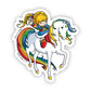 Rainbow Brite® Waterproof Sticker - RB and Starlite