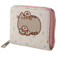 Pusheen Foodie Cat Zip Around Small Wallet Purse