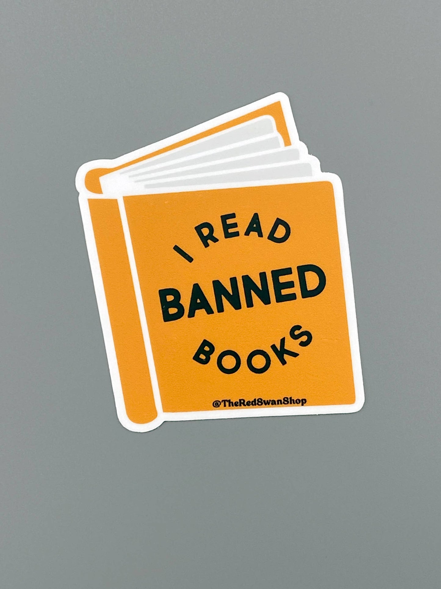 Vinyl Decal - I Read Banned Books