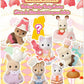 Calico Critters Baby Cake Party