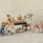 Baby mouse in gown - Mint